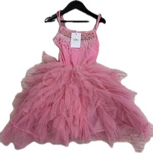 Lola + The Boys Pink Tulle Dress